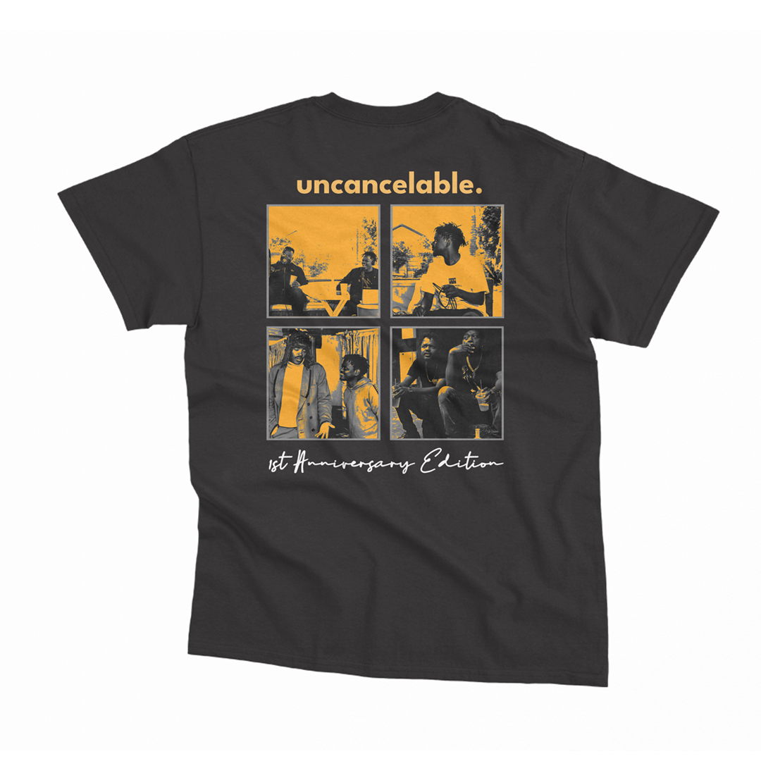 Uncancelable Black Tile T-Shirt Anniversary Edition