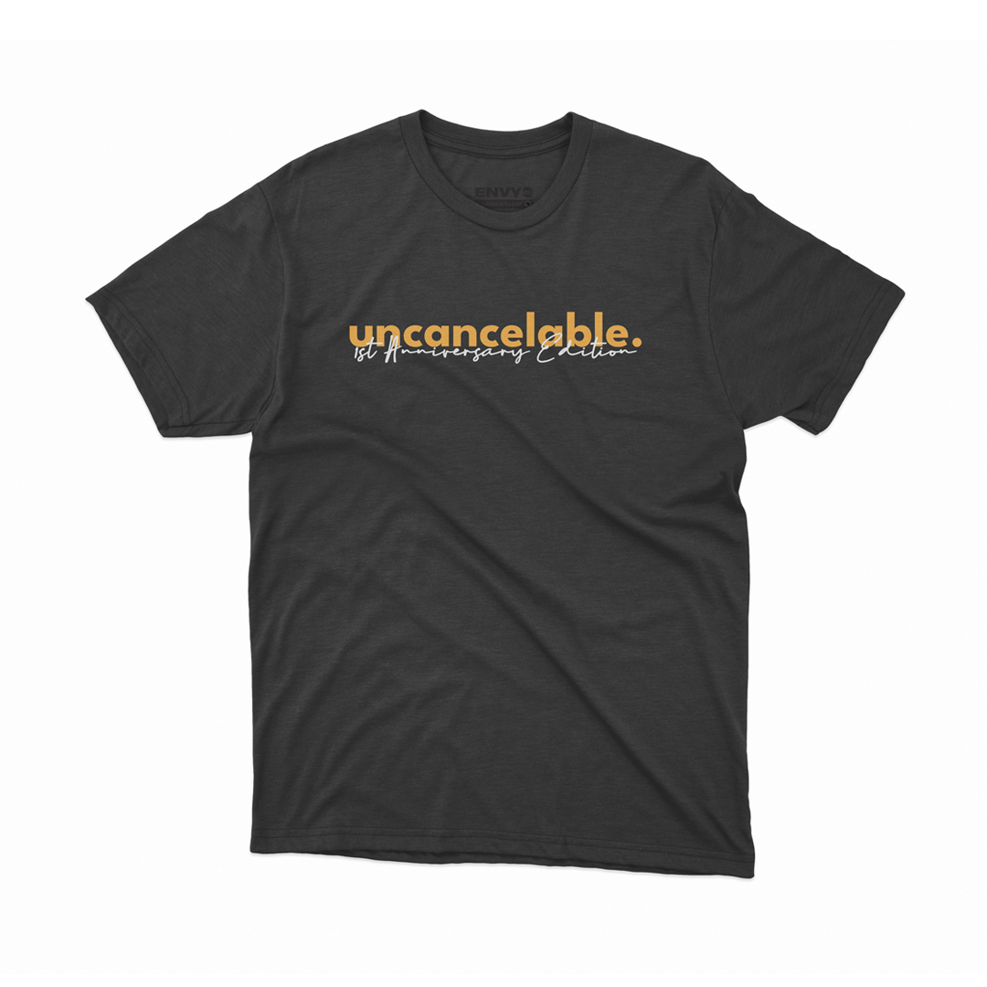 Uncancelable Black Tile T-Shirt Anniversary Edition