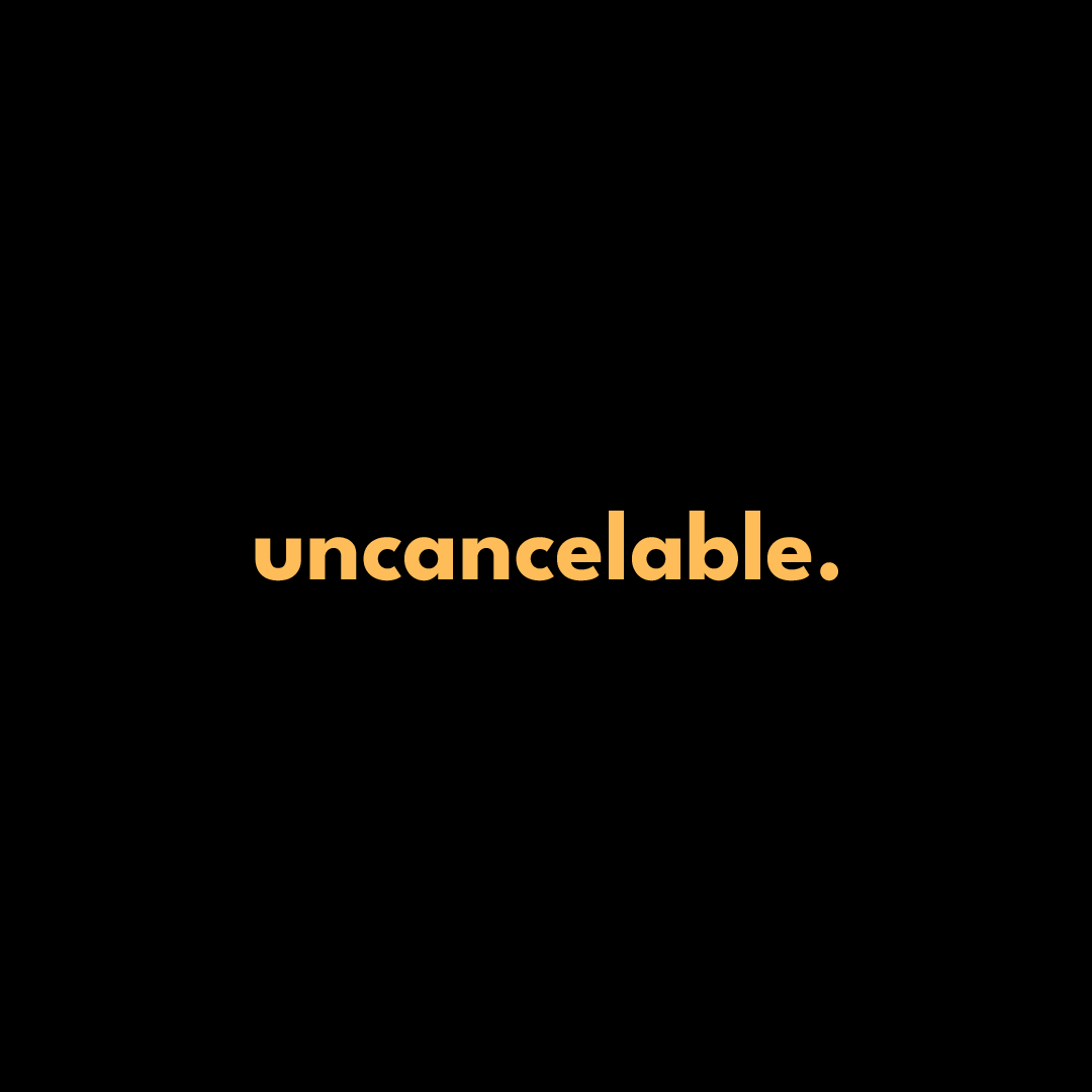 Uncancelable Black Tile T-Shirt