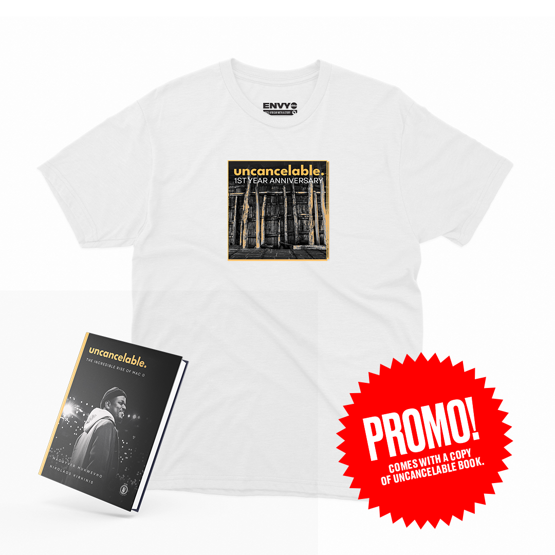 Uncancelable White Traditional T-Shirt Anniversary Edition ( Bundle )